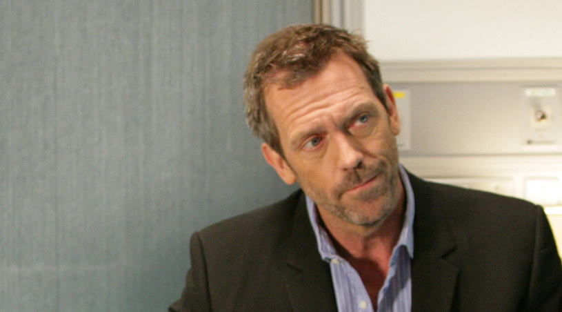 &nbsp; Hugh Laurie na froncie serialu "Dr House" /AXN