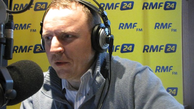 &nbsp; Jacek Kurski w trójmiejskim studiu RMF FM /Kuba Ka?uga /RMF FM