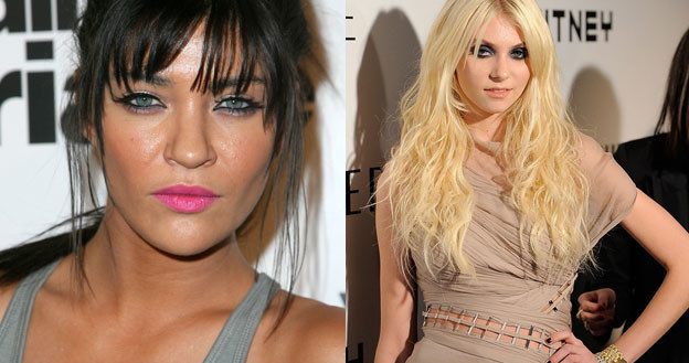 &nbsp; Jessica Szohr i Taylor Momsen /AFP