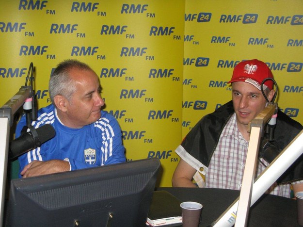 &nbsp; Jorgos Notopoulos i Jan Schurmant /Jaśmina Marczewska /RMF FM