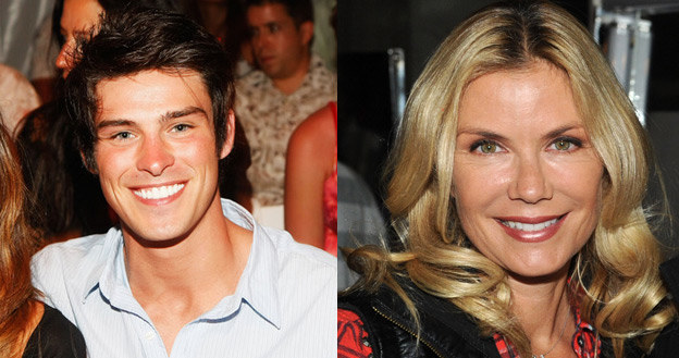 &nbsp; Katherine Kelly Lang i Adam Gregory: Brooke ma słabość do nazwiska Forrester. Była żoną Ridge'a (6 razy), Eryka (2 razy) i Thorne'a (1  raz). Czyżby przyszedł czas na czwartego z nich, Thomasa? /AFP