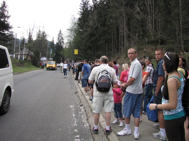 4 godziny w kolejce do kolejki na Kasprowy - RMF 24