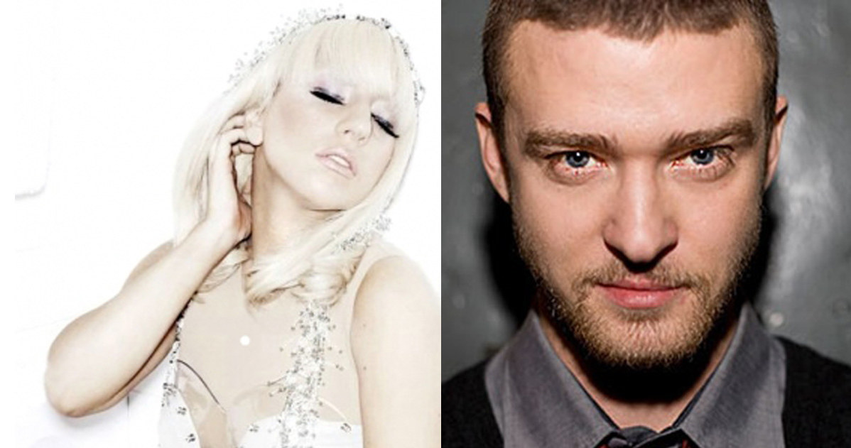 &nbsp; Lady Gaga i Justin Timberlake /materiały prasowe