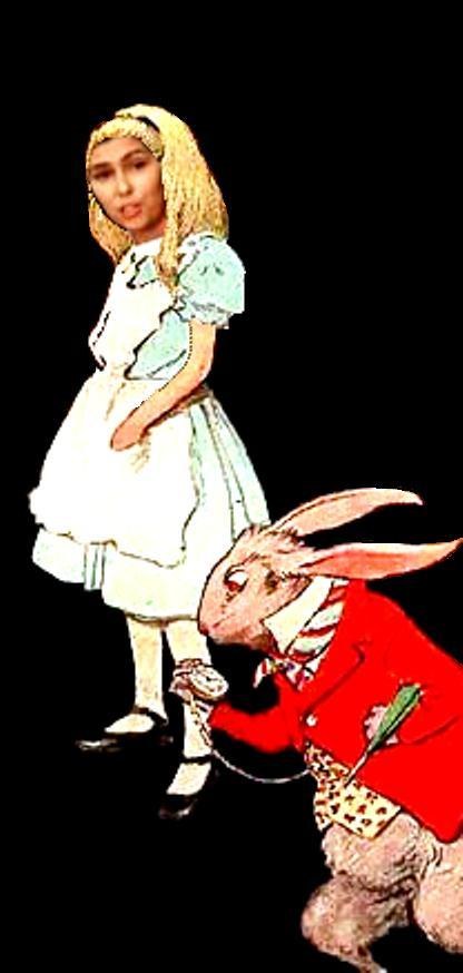 &nbsp;  "Magdalenka w Krainie Czarnej Dziury" /collage: Bogdan Zalewski /RMF FM