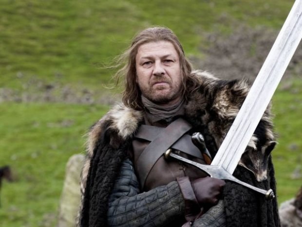 &nbsp; Ned Stark stracił głowę dla "Gry o tron" /HBO
