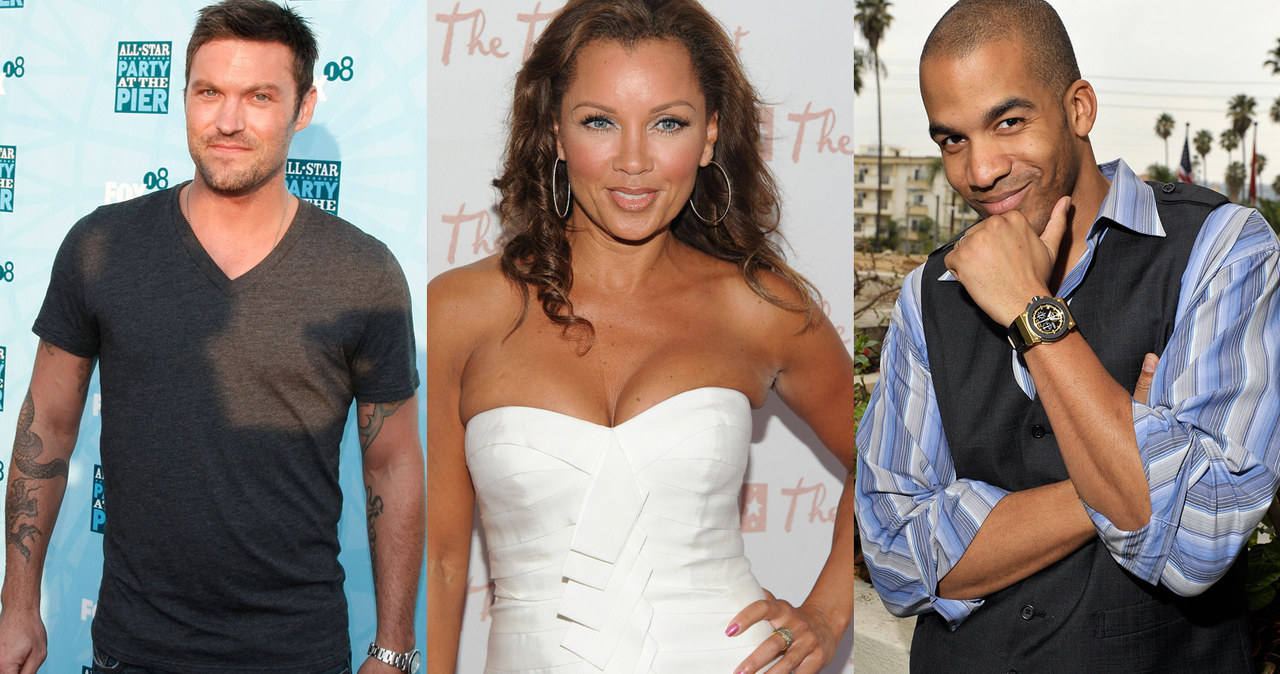 &nbsp; Niebezpieczny trójkąt?: Brian Austin Green, Vanessa Williams oraz Reggie Austin /Kevin Winter/Jason Kempin/Charley Gallay /Getty Images/Flash Press Media