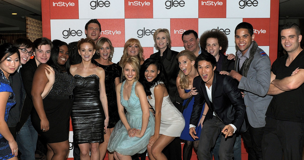 &nbsp; Obsada  "Glee". /Michael Buckner  /Getty Images/Flash Press Media