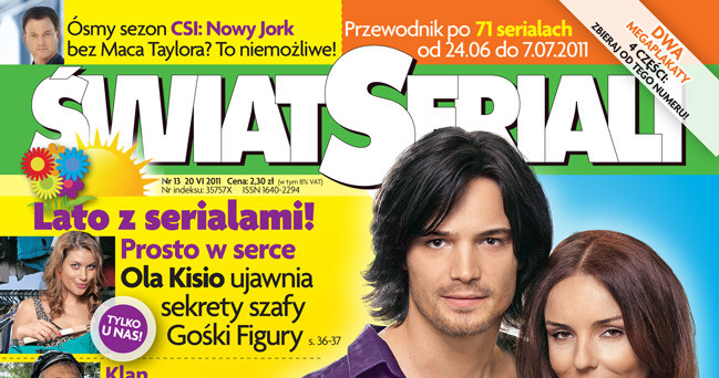 &nbsp; Okładka numeru /Świat Seriali