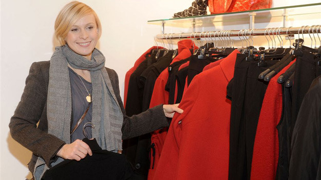 &nbsp; Paulina Holtz wybiera interesujące ubrania /Agencja W. Impact