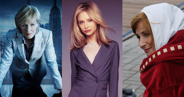 &nbsp; Prawniczki z charakterem: Patty Hewes (Glenn Close), Ally McBeal (Calista Flockhart) i Magda Miłowicz (Joanna Brodzik) /agencja W. Impact /materiały prasowe