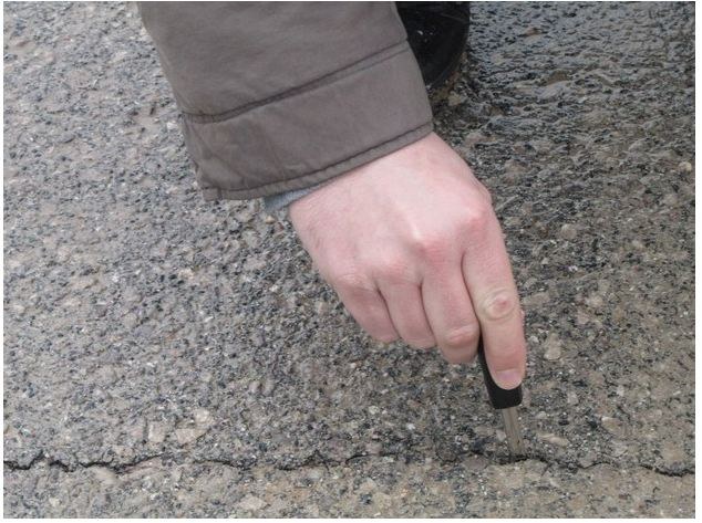 &nbsp; Rysy na autostradzie A2 w okolicach Łyszkowic /fot. Agnieszka Wyderka /RMF FM