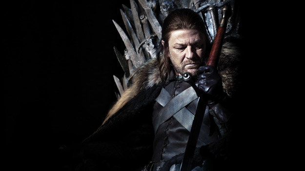 &nbsp; Sean Bean jako Eddard Stark w "Grze o tron" /HBO