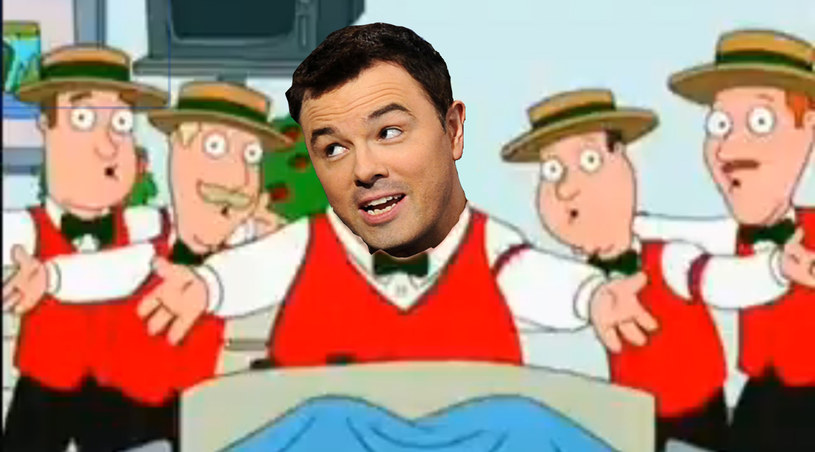 &nbsp; Seth MacFarlane w piosence "You Have AIDS" z repertuaru Petera Griffina /Kevin Winter/YouTube /Getty Images/Flash Press Media