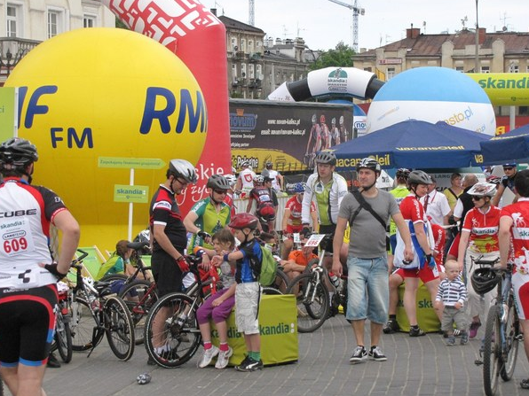 &nbsp; Skandia Maraton w Lublinie cieszył się ogromnym zainteresowaniem /Krzysztof Kot /RMF FM