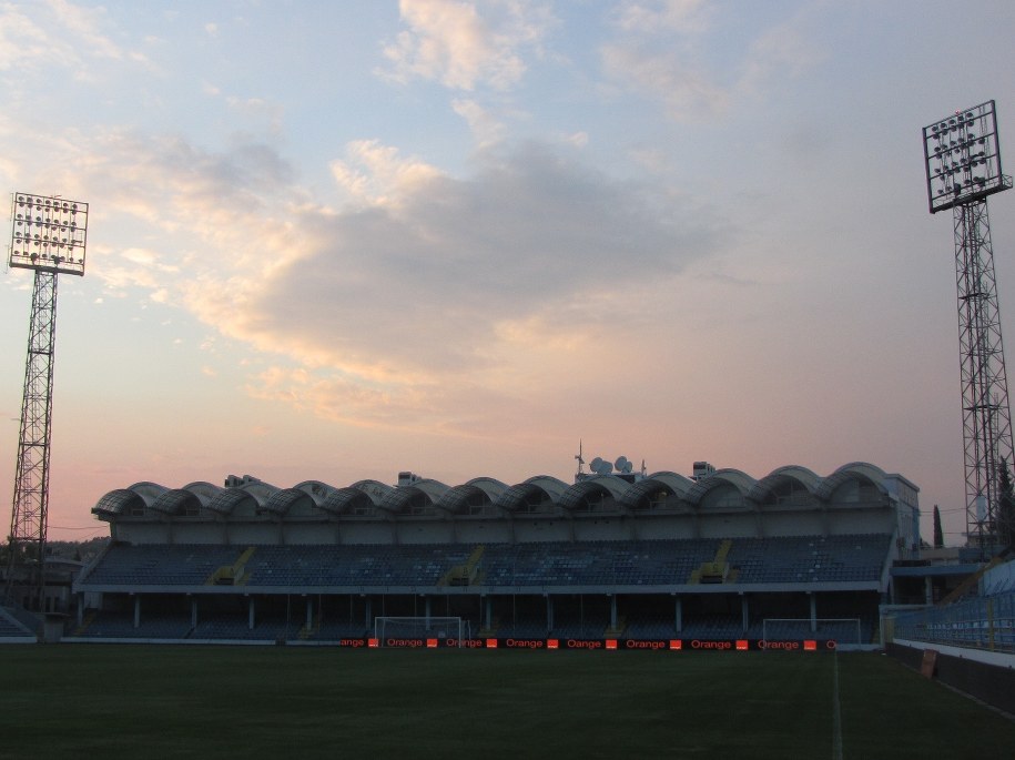 &nbsp; Stadion w Podgoricy /Maciej Jermakow /RMF FM