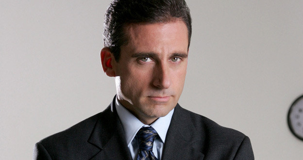 &nbsp; Steve Carell jako Michael Scott w "Biurze" /materiały prasowe