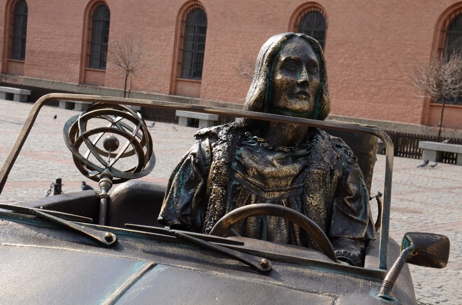 &nbsp; Tak wygląda pomnik wybitnego astronoma /Tomasz Fenske /RMF FM