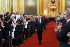 "Carska" ceremonia zaprzysiężenia Putina na prezydenta Rosji