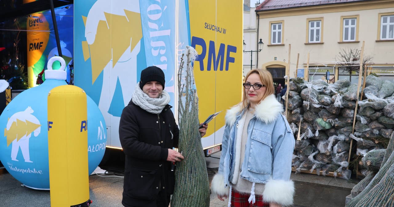 "Choinki pod choinkę od RMF FM i Małopolski w Bochni"