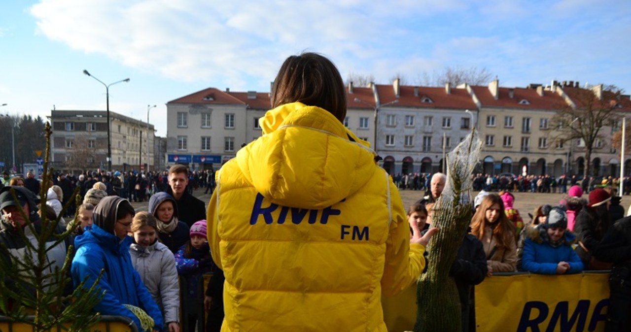 "Choinki pod choinkę" od RMF FM. Dziś byliśmy w Łodzi 