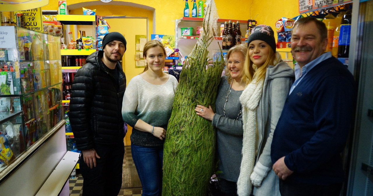 "Choinki pod choinkę" od RMF FM rozdawaliśmy razem z Blue Cafe