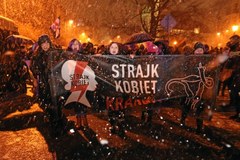 "Czarna Środa", czyli protesty kobiet w polskich miastach