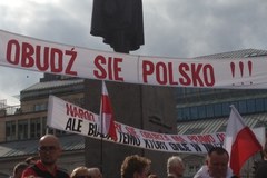 "Dość Tuskolandii!" na Placu Trzech Krzyży