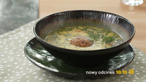 "Ewa gotuje": Cytrynowa zupa koperkowa, tarta ze szparagami i pływające wyspy