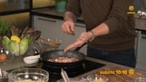 "Ewa gotuje": Zupa na pieczonej cebuli, quiche lorraine, sernik waniliowy z crèmem brûlée