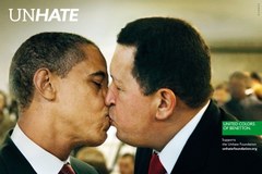 "Gorące" pocałunki polityków. Zobacz kontrowersyjną kampanię Benettona