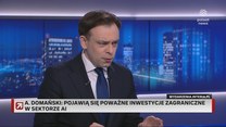 "Gość Wydarzeń". Domański wskazał różnicę pomiędzy Brzoską i Muskiem