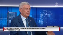 "Gość Wydarzeń". Karczewski o tzw. aferze wizowej: Polskie służby zadziałały w sposób adekwatny