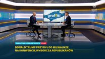 "Graffiti": Patryk Jaki komentuje zamach na Donalda Trumpa