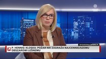 "Jest opanowany". Minister w "Gościu Wydarzeń" o pożarze Biebrzańskiego Parku Narodowego