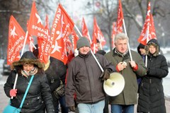 "Jestem niepełnosprawny, jestem głodny". Protest rodziców niepełnosprawnych dzieci