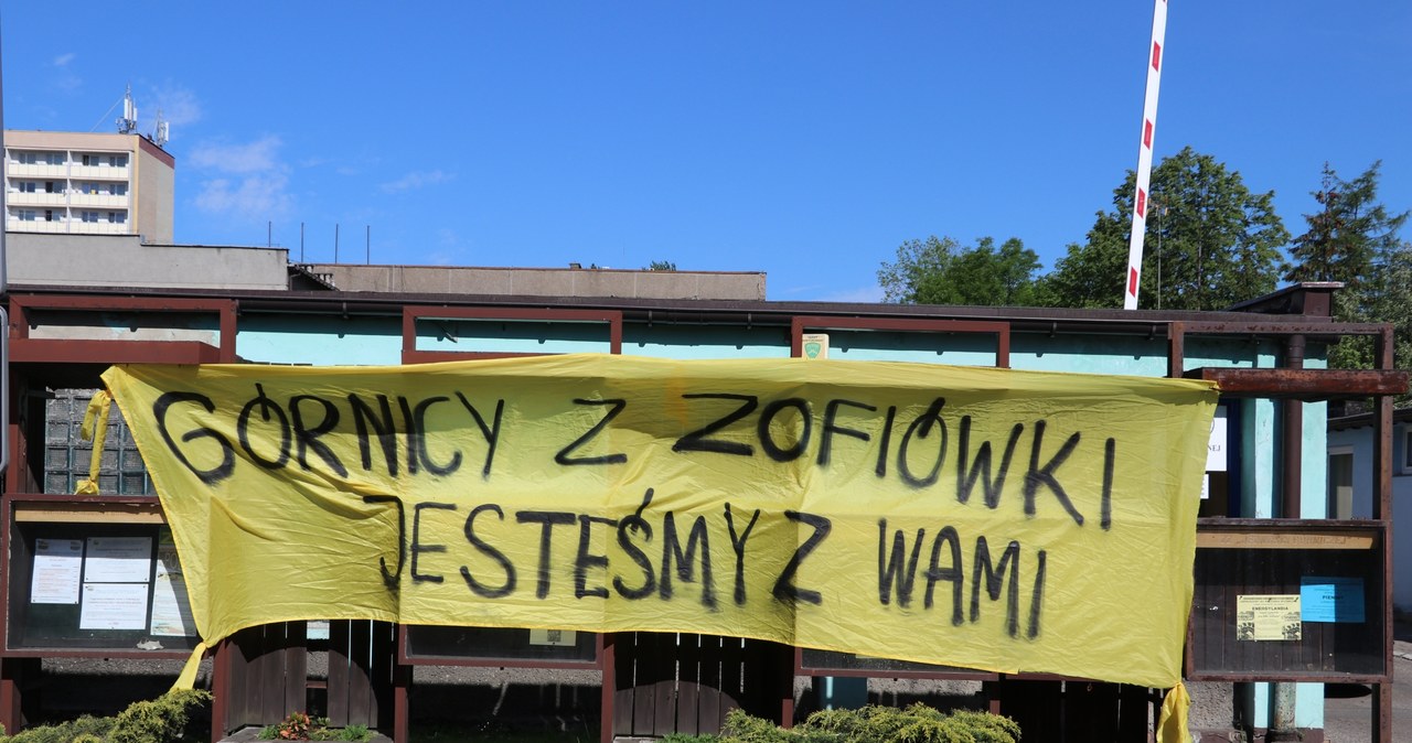 "Jesteśmy z Wami". Kolejny dzień akcji w kopalni Zofiówka