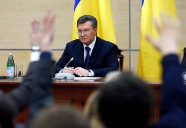 "Konferencja Janukowycza była farsą, ale słowa o Rosji wzbudzają niepokój"