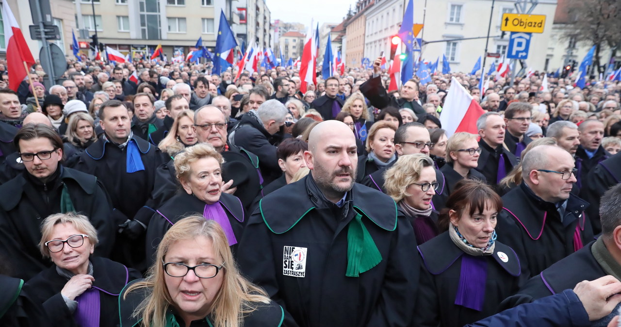 "Marsz Tysiąca Tóg" w Warszawie