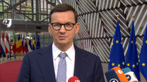 "Nie będziemy działać pod presją szantażu". Premier Morawiecki przybył na szczyt Unii Europejskiej