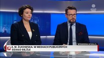 "Odświeżenie" TVP już w czwartek? Żukowska komentuje w "Gościu Wydarzeń"