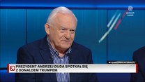 "Prezydenci i premierzy": Leszek Miller o spotkaniu Dudy z Trumpem