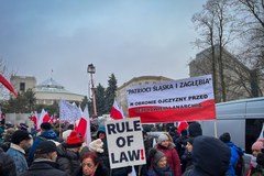 "Protest Wolnych Polaków". Tak przebiegała manifestacja