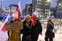 "Protest wolnych Polaków" w Warszawie