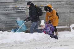"Śnieżna apokalipsa" w Moskwie 