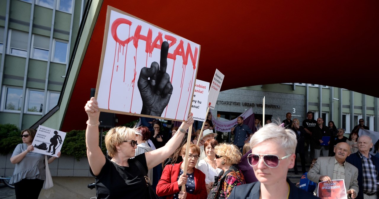 "Stop Chazanowi". Protest w Kielcach