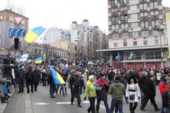 "Ukraina to Europa", czyli wielka demonstracja w Kijowie