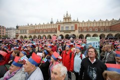 "Wszyscy jesteśmy Kościuszkami". Wyjątkowy happening w Krakowie