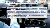 "Wydarzenia": 800 złotych za przekroczenie prędkości o 30 kilometrów. Sejm przegłosował zmiany w mandatach