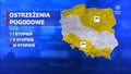 "Wydarzenia": Alerty pogodowe dla północy i południa Polski