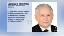"Wydarzenia": "Nie będzie żadnego polexitu. To wymysł propagandowy". Prezes PiS Jarosław Kaczyński udzielił dosadnego wywiadu